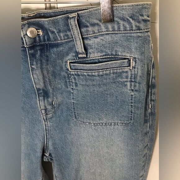 J.Crew Point Sur kick out crop denim jeans Sz women’s 29 - Picture 6 of 8